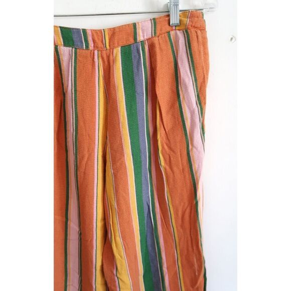 Free People Colorful Striped Pants - Size 4 - Picture 6 of 10